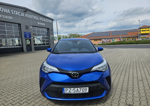 Toyota C-HR cena 91000 przebieg: 42000, rok produkcji 2021 z Poznań małe 191